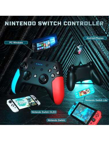 Controlador Inalámbrico Ponkor Pro para Nintendo Switch