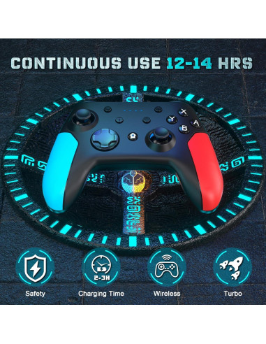 Controlador Inalámbrico Ponkor Pro para Nintendo Switch