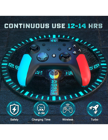 Controlador Inalámbrico Ponkor Pro para Nintendo Switch