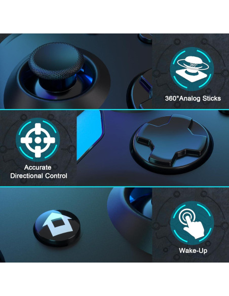 Controlador Inalámbrico Ponkor Pro para Nintendo Switch