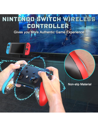 Controlador Inalámbrico Ponkor Pro para Nintendo Switch