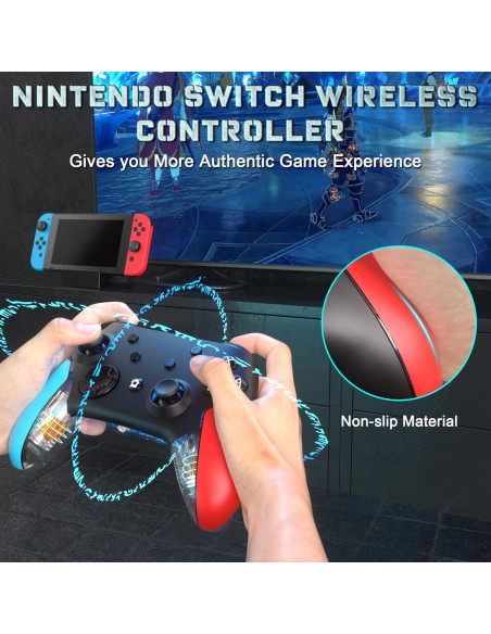 Controlador Inalámbrico Ponkor Pro para Nintendo Switch