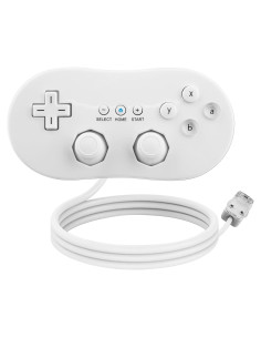 Controlador Clásico OSTENT para Nintendo Wii Blanco