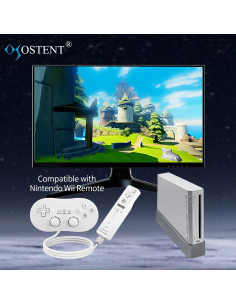 Controlador Clásico OSTENT para Nintendo Wii Blanco 2