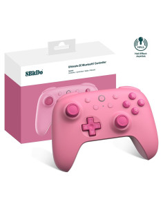 Controlador Bluetooth 8Bitdo Ultimate 2C para Switch Rosa