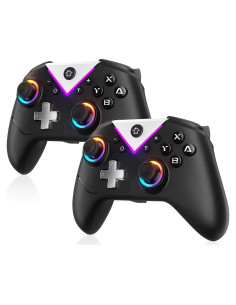 Controlador Inalámbrico Dinosoo RGB para PC y Switch