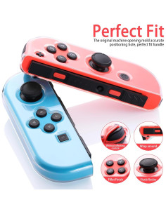 Funda Suave TPU para Joy-Con Nintendo Switch Finera 2