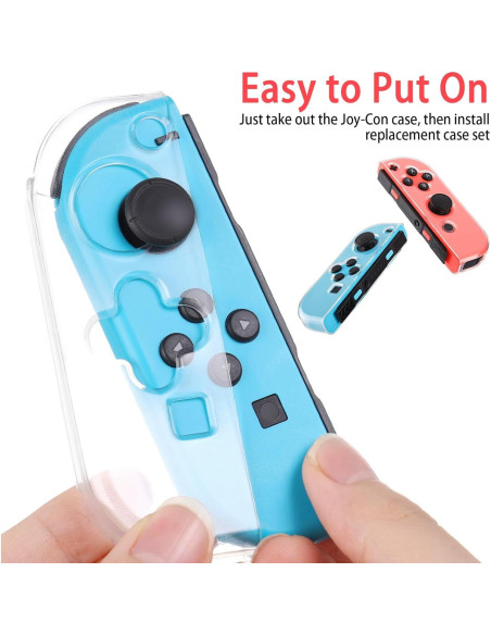 Funda Suave TPU para Joy-Con Nintendo Switch Finera