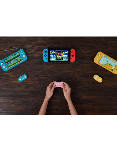 Controlador Mini Bluetooth 8Bitdo Zero 2 Amarillo para Switch