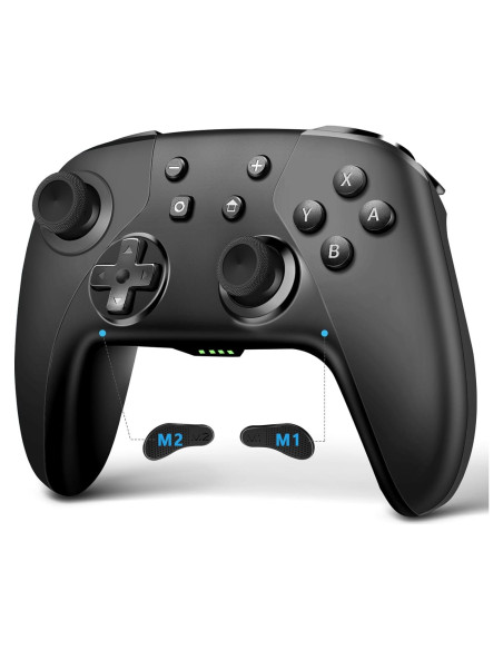 Controlador Inalámbrico AceGamer para Nintendo Switch - Negro