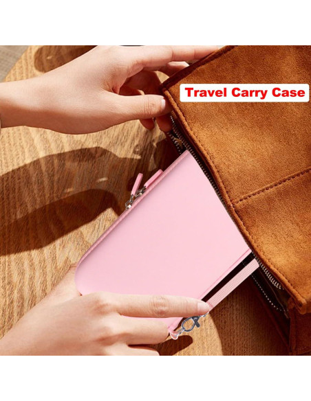 Kit Accesorios Nintendo Switch KimmiDirect Estuche Rosa