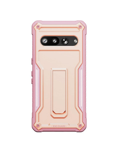 Funda ExoGuard Rosa para Google Pixel 7 Pro - Protección Impactos