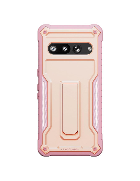 Funda ExoGuard Rosa para Google Pixel 7 Pro - Protección Impactos