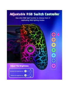 Controlador Inalámbrico Spican JC200 para Nintendo Switch 2