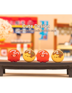 GeekShare Tapa Joystick Silicona para Switch y Lite 4PCS 2