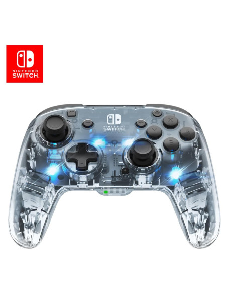 Controlador Inalámbrico Nintendo Switch Afterglow RGB LED