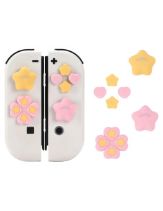 Tapa de Botones ABXY WISHAVEN para Nintendo Switch - Estrella