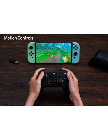 Controlador Bluetooth 8Bitdo Ultimate Negro con Base de Carga