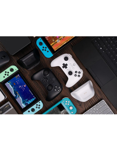 Controlador Bluetooth 8Bitdo Ultimate Negro con Base de Carga