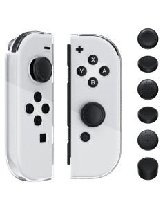 Funda TPU Transparente RHOTALL para Joycon Nintendo Switch