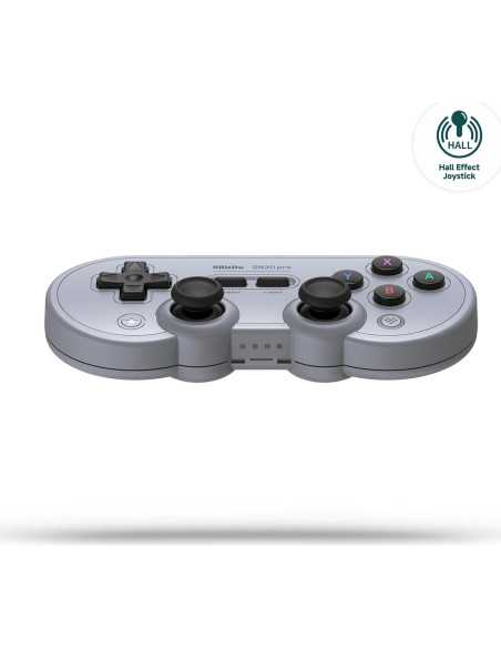Controlador Inalámbrico 8Bitdo SN30 Pro Bluetooth Gris