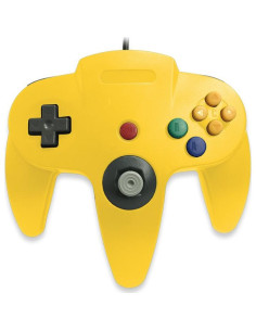 Controlador con cable Old Skool para Nintendo 64 - Amarillo 2