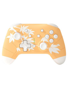 Controlador Inalámbrico Mytrix Hoja de Arce Naranja para Switch