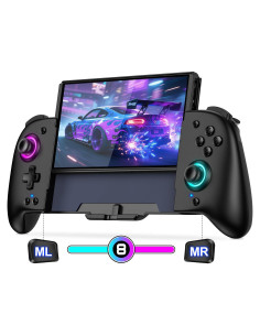 Controlador Inalámbrico LIFUFUTEE para Nintendo Switch Negro