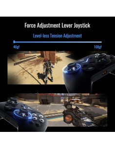 Controlador FLYDIGI Vader 4 Pro con joystick Hall y vibración 2