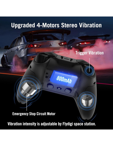 Controlador FLYDIGI Vader 4 Pro con joystick Hall y vibración