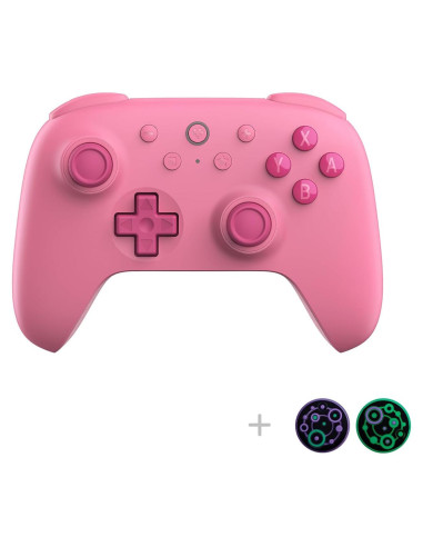Controlador Bluetooth 8Bitdo Ultimate 2C Rosa con Joysticks