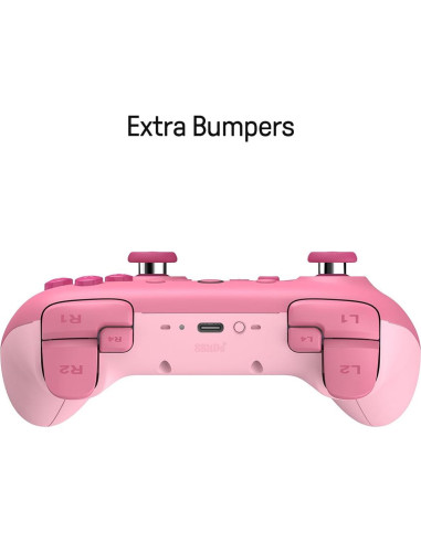 Controlador Bluetooth 8Bitdo Ultimate 2C Rosa con Joysticks
