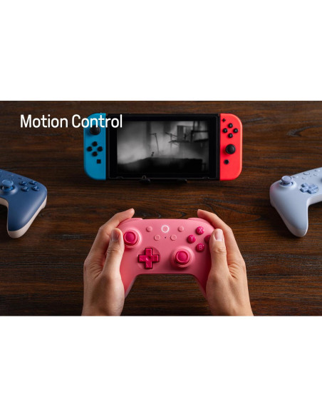 Controlador Bluetooth 8Bitdo Ultimate 2C Rosa con Joysticks