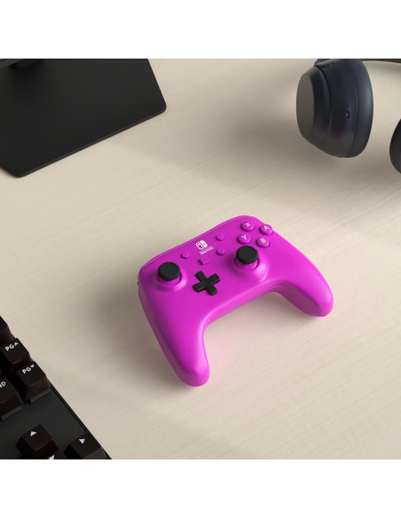 Controlador con cable PowerA para Nintendo Switch - Púrpura Uva