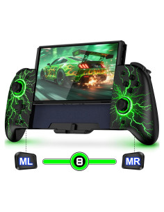 Controlador Nintendo Switch Joypad NinABXY Efecto Hall Ergonómico