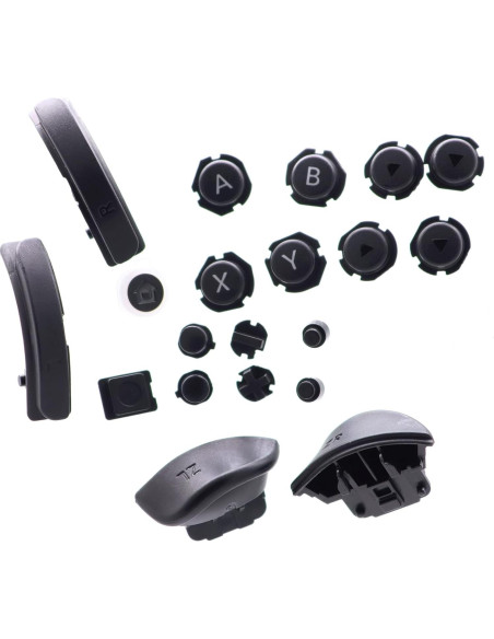 Conjunto de botones Joy-Con Deal4Go para Nintendo Switch - Negro