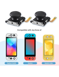 Joystick Reemplazo VGBUS Sin Deriva para Switch 15 en 1 2