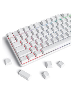 Conjunto de Teclas PBT Blancas Owpkeenthy para Teclado Mecánico