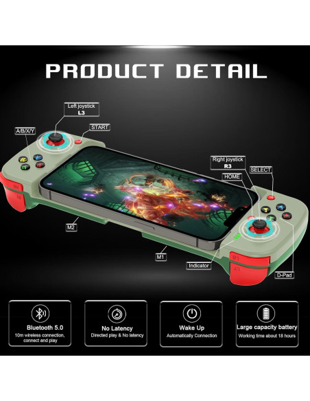 Controlador Inalámbrico arVin para iPhone y Android - Joystick Controlador Inalámbrico arVin para iPhone y Android - Joystick