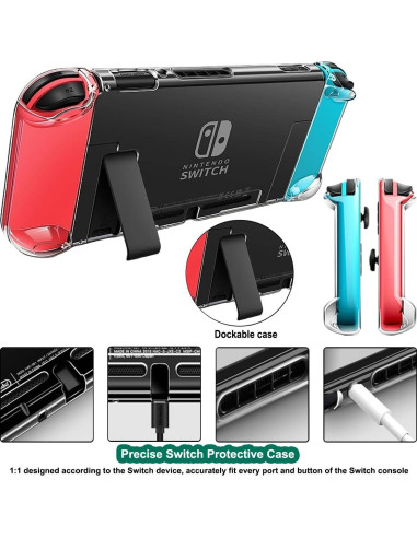 Kit de Accesorios para Nintendo Switch - Funda Verde