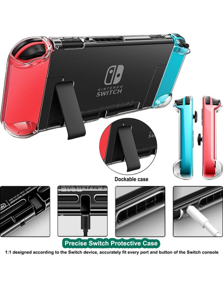 Kit de Accesorios para Nintendo Switch - Funda Verde Kit de Accesorios para Nintendo Switch - Funda Verde