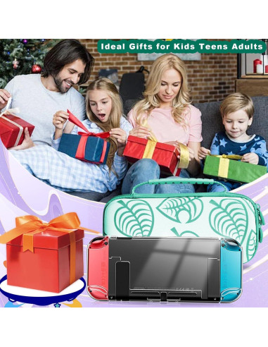 Kit de Accesorios para Nintendo Switch - Funda Verde