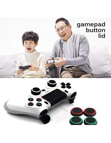 4 Tapas de Joystick de Silicona GGZone para PS5 PS4 Xbox