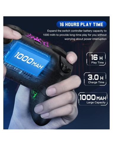 Controlador Gammeefy Pro Inalámbrico para Nintendo Switch