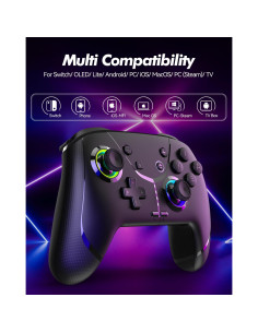 Controlador Inalámbrico GMBACK para Nintendo Switch y PC 2