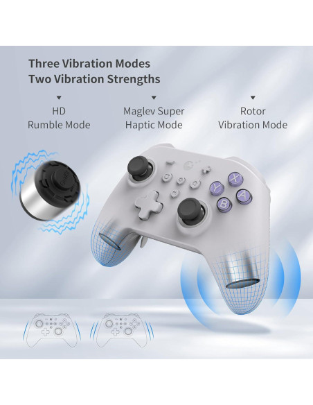 Controlador Inalámbrico GuliKit KK3 Max para Switch y PC