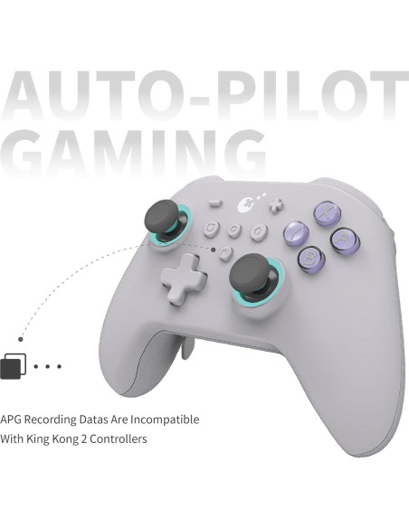 Controlador Inalámbrico GuliKit KK3 Max para Switch y PC