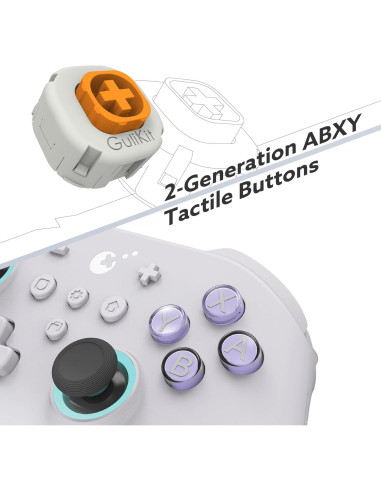 Controlador Inalámbrico GuliKit KK3 Max para Switch y PC