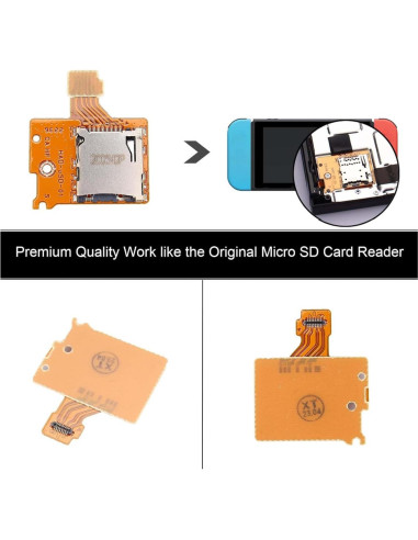 Lector de Tarjeta Micro SD COMZPLIFE para Nintendo Switch