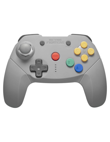 Controlador Inalámbrico Brawler64 Retro Fighters NSO Gris